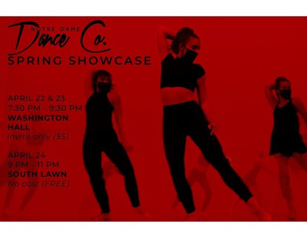 Sp21 Dance Co Showcase Poster